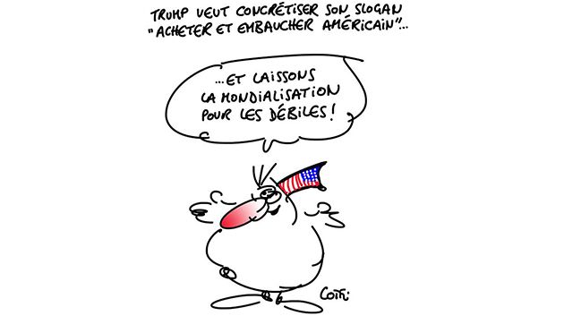 Caricature du Mercredi 19 Avril 2017