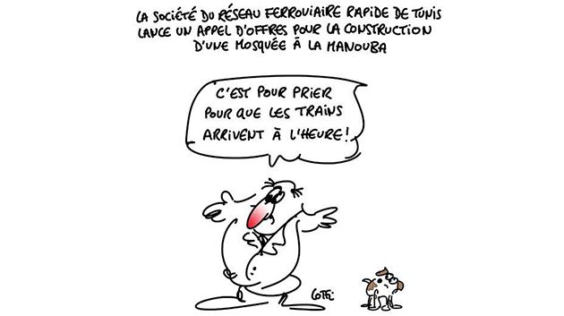 Caricature du lundi 24 Avril 2017