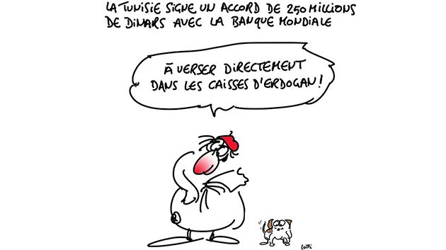Caricature du mardi 25 Avril 2017