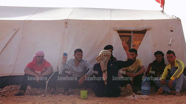 Sit-in El Kamour : Photos exclusives 