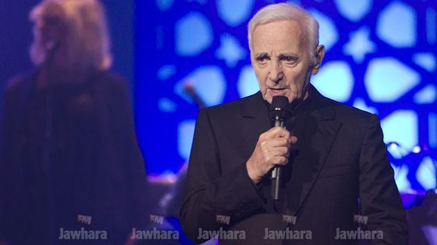 Charles Aznavour à l'ouverture de Mawazine 2017