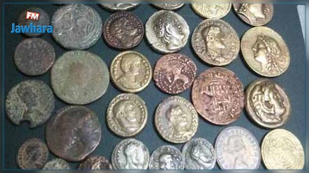 Mahdia : Saisie de 535 pièces de monnaie antiques