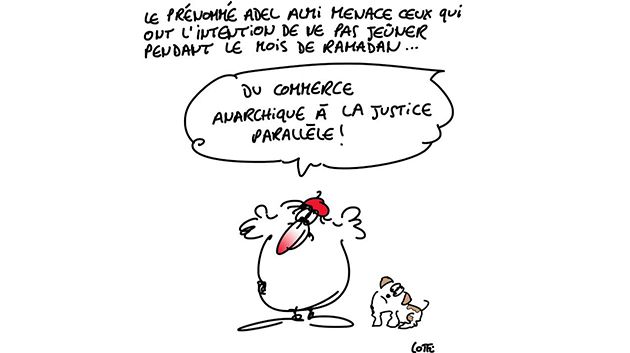 Caricature du samedi 20 Mai 2017