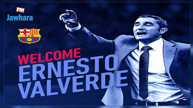 Ernesto Valverde nommé entraîneur du FC Barcelone
