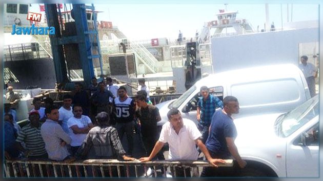 Médenine : Grève des employés du bac de Djerba-Zarzis