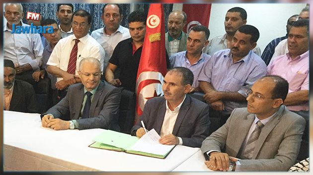 Signature d'un accord avec les sit-inneurs d'El Kamour