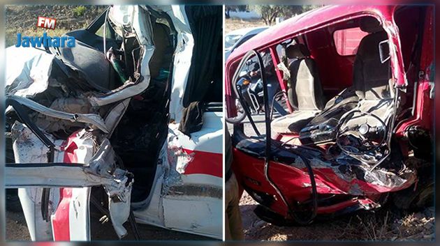 Béja : 18 blessés dans un accident de la route