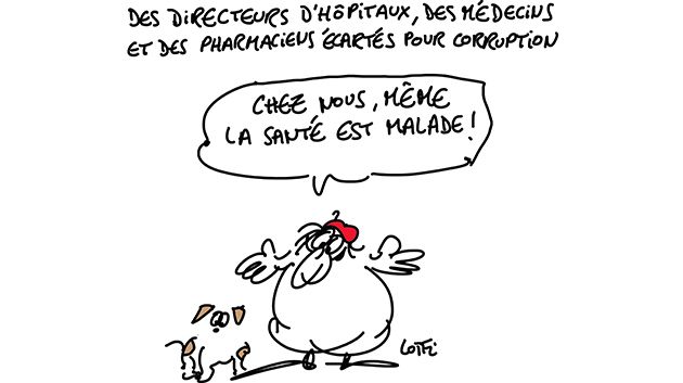 Caricature du samedi 15 juillet 2017