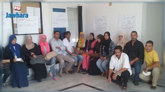 Sidi Bouzid : Des sit-inneurs entament leur troisième semaine de protestations
