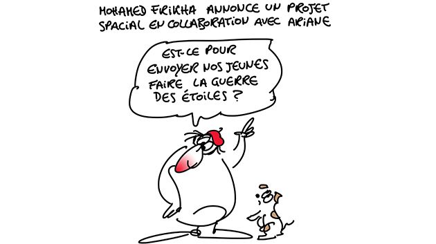 Caricature du samedi 29 juillet 2017