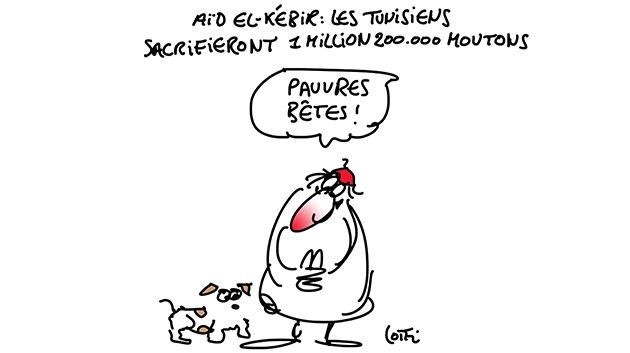Caricature du mardi 1er août 2017