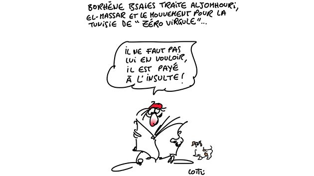 Caricature du samedi 5 Août 2017