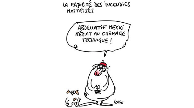 Caricature du lundi 7 août 2017
