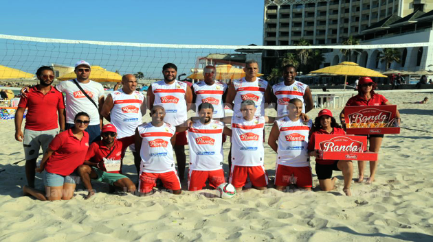 Tournoi Beach foot Volley à plage Boujaafer Sousse