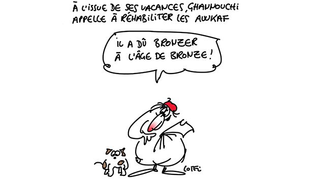 Caricature du Jeudi 31 Août 2017