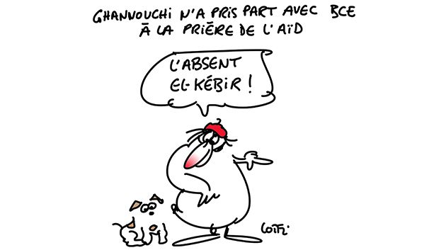 Caricature du lundi 04 Septembre 2017
