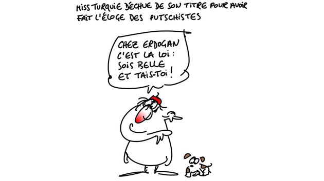 Caricature du dimanche 24 Septembre 2017