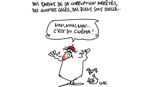 Caricature du lundi 25 Septembre 2017