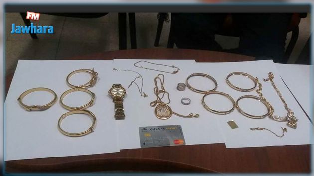 A Gafsa : Interpellée alors qu'elle vendait des bijoux volés