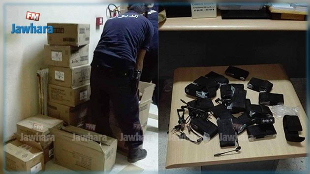 Gafsa : Saisie de tasers et de chaussures de sport