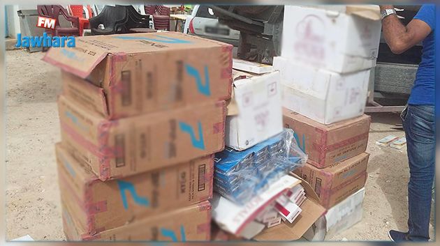 Contrebande : Saisie de 5000 paquets de cigarettes à Kairouan