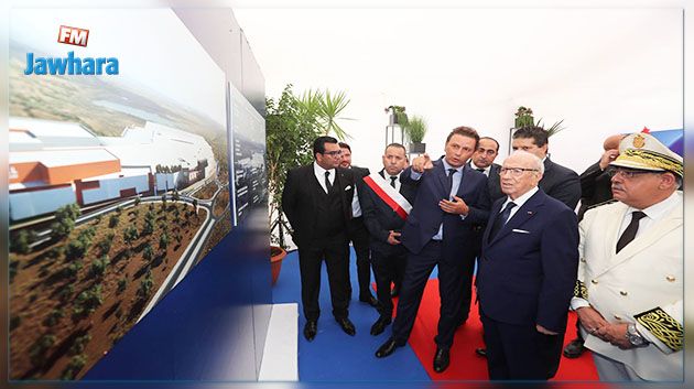 Béji Caïd Essebsi pose la première pierre du Mall of Sousse