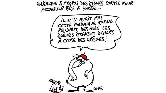 Caricature du vendredi 6 octobre 2017