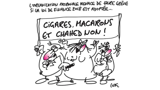 Caricature du mardi 31 octobre 2017