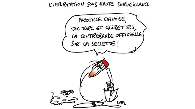 Caricature du Samedi 04 novembre 2017