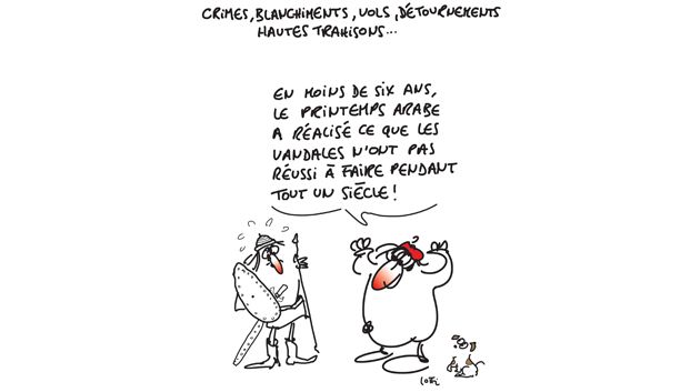 Caricature du dimanche 5 Novembre 2017