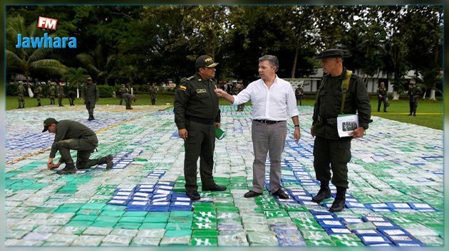 Saisie historique de 12 tonnes de cocaïne en Colombie 