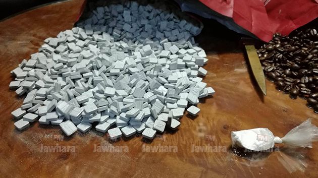 Sousse : Saisie de 12 mille comprimés psychotropes