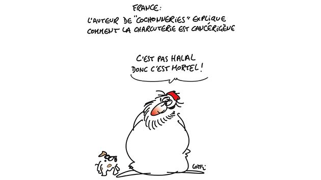 Caricature du samedi 18 Novembre 2017