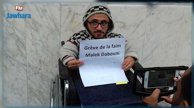 Examen en cours du dossier du gréviste de la faim Malek Dabbouni