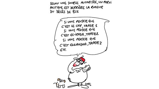 Caricature du mardi 21 Novembre 2017
