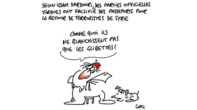 Caricature du mercredi 22 novembre 2017