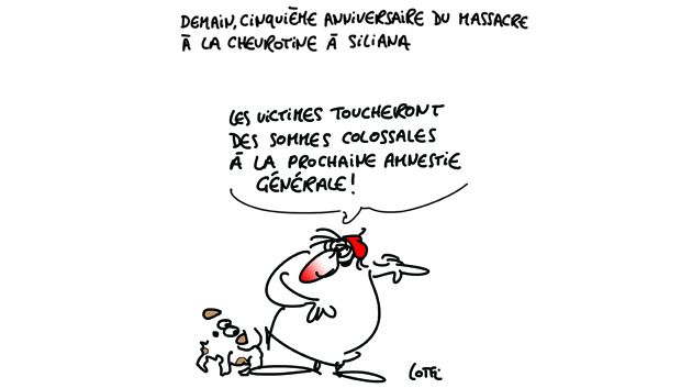 Caricature du dimanche 26 novembre 2017