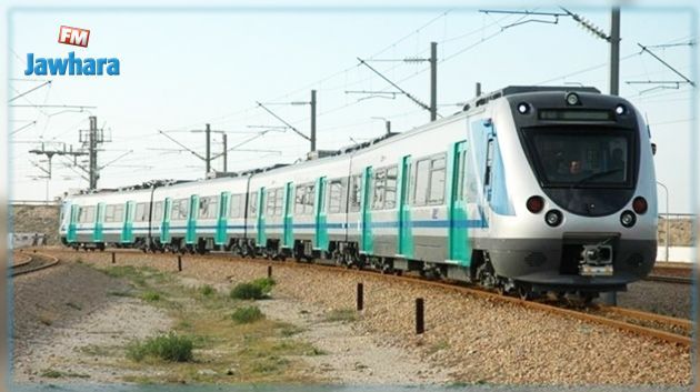 SNCFT : Perturbations à partir de lundi du trafic des trains de la banlieue sud