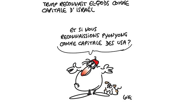 Caricature du vendredi 08 décembre 2017