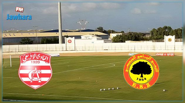 ES Zarzis - Club Africain : Les compositions