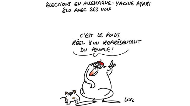 Caricature du Mardi 19 Décembre 2017