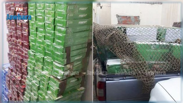 Gafsa : Saisie d'une grande quantité de cigarettes de contrebande