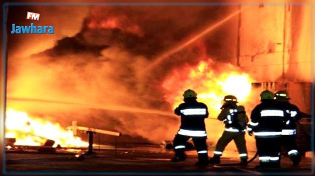 Msaken : Incendie dans une usine de fabrication de carton