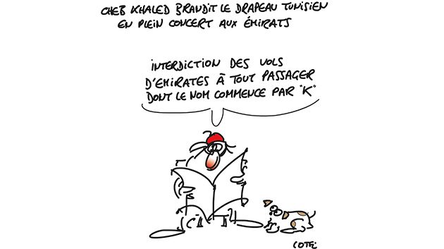 Caricature du lundi 01 janvier 2018