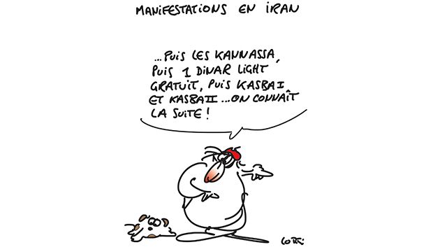 Caricature du mardi 02 janvier 2018