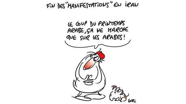 Caricature du jeudi 4 janvier 2018