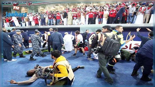 40 blessés dans un stade de Koweït City après la chute d'une barrière