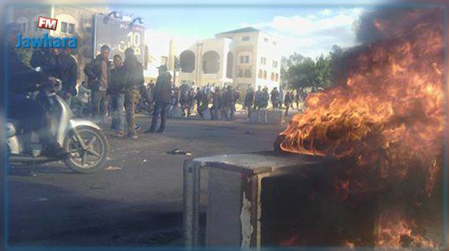 Reprise des manifestations à Kasserine