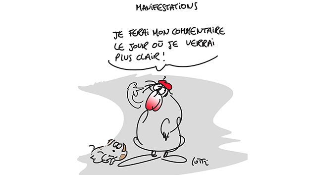 Caricature du jeudi 11 janvier 2018