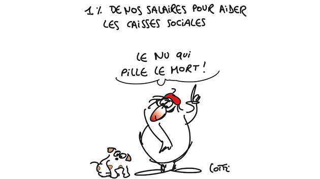 Caricature du mercredi 17 janvier 2018